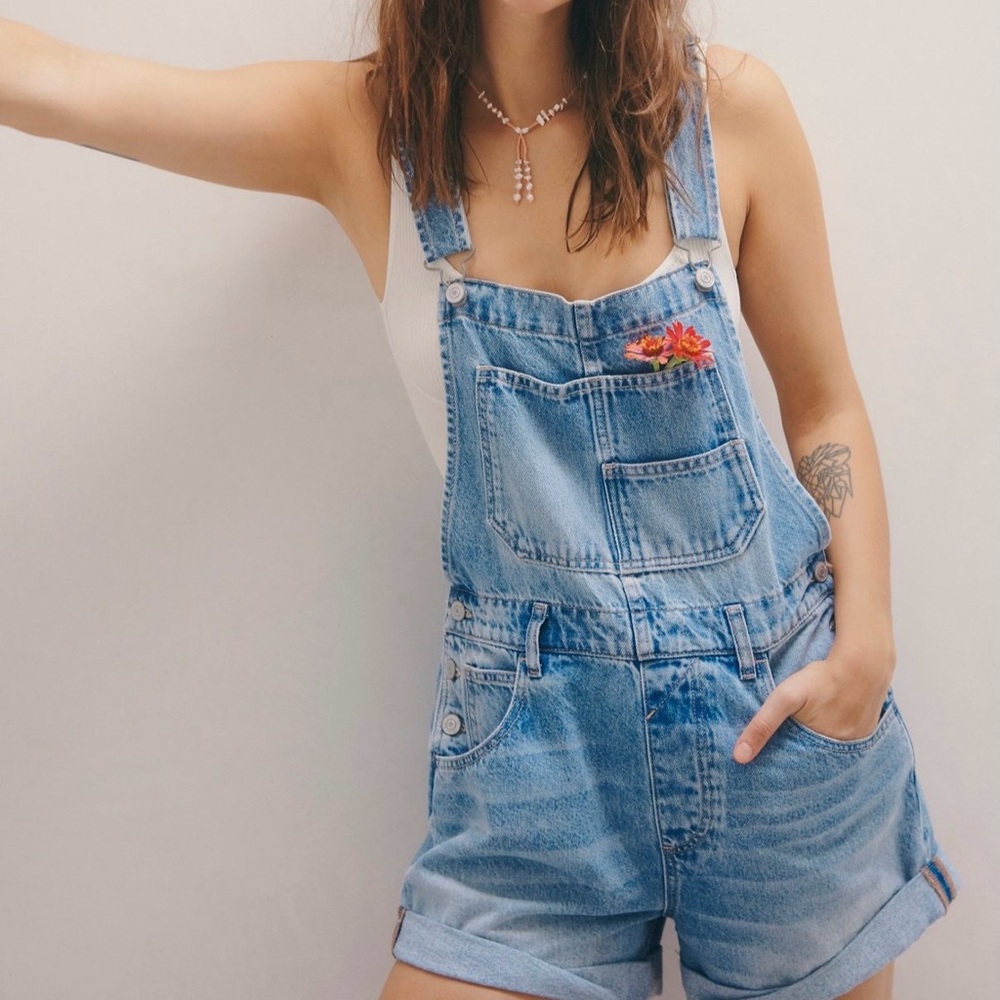 Free People Ziggy Shortalls